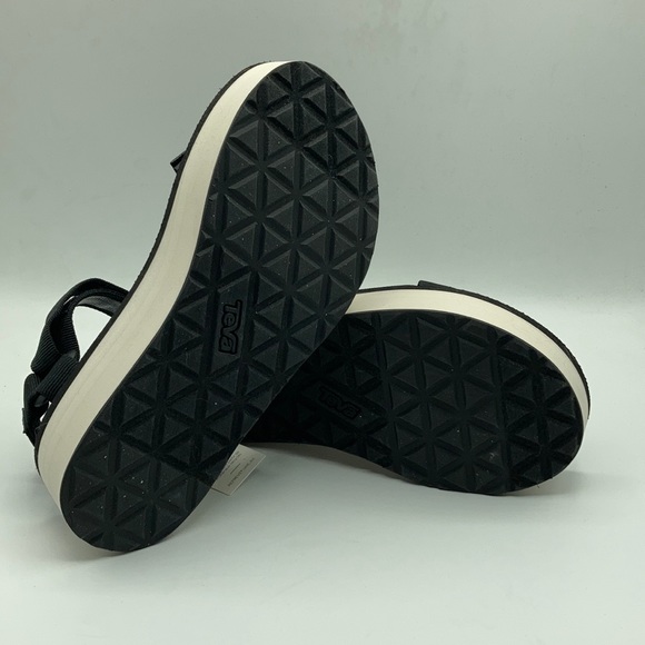 Teva Universal Flatform Black/Tan Sandals - Picture 4 of 5